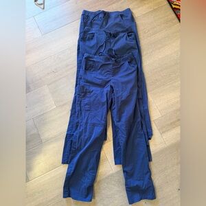 Set of 3 Scrub Star Navy Blue Scrub uniform Pants Size S